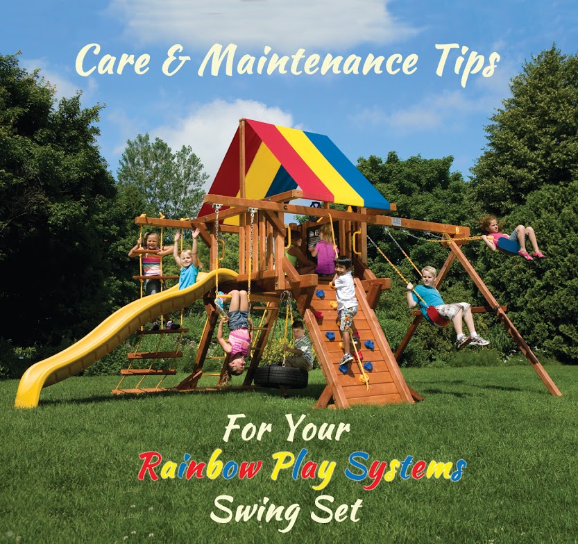 Caring For Your Rainbow Swing Set