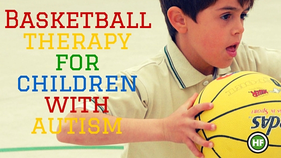 Basketball therapy for children with autism