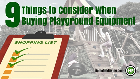 9 Things to Consider When Buying Playground Equipment