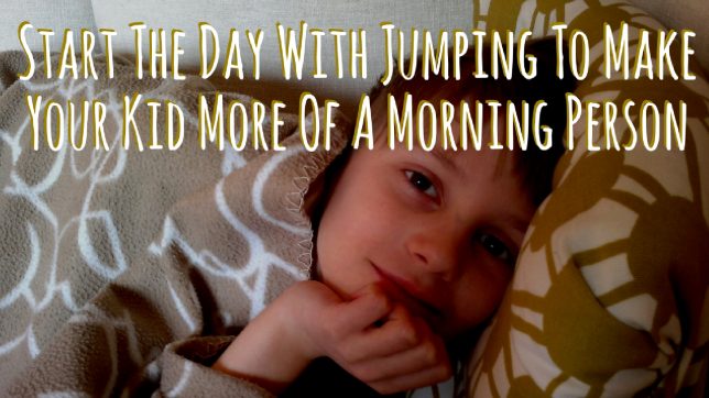 Make Your Child a Morning Person With Springfree Trampolines